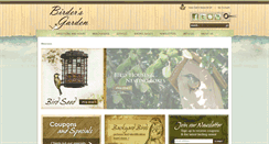 Desktop Screenshot of birdersgarden.com